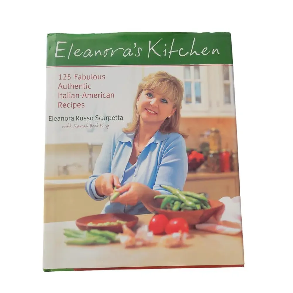 Eleanora's Kitchen Cookbook Italian American Recipes Hardcover First Edition